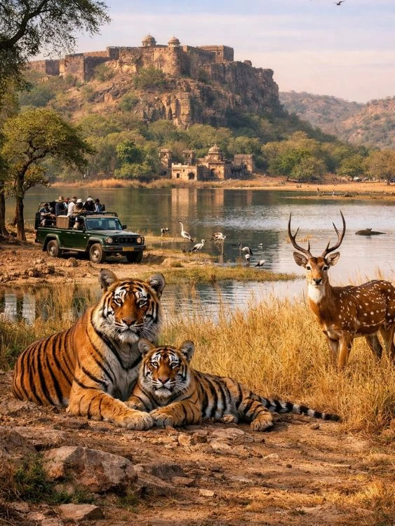Agra, Ranthambore, Jaipur  6Nights / 7Days